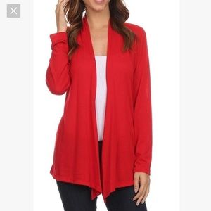 Chris & Carol Red cardigan